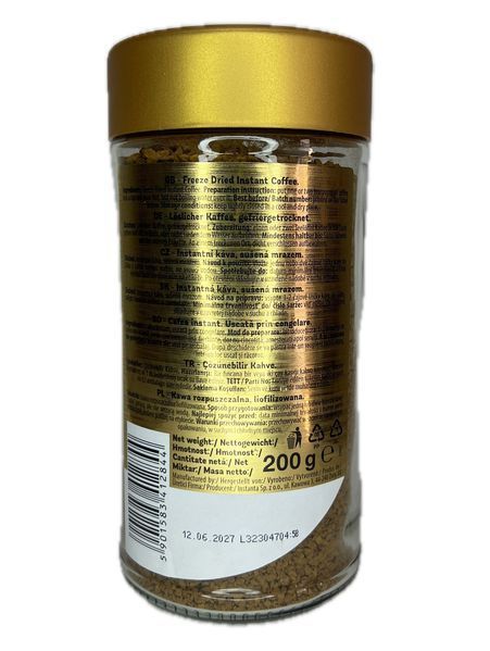 Кава Cоmpagnic Le Cafe Gold розчинна у банці 200 г 0339 фото