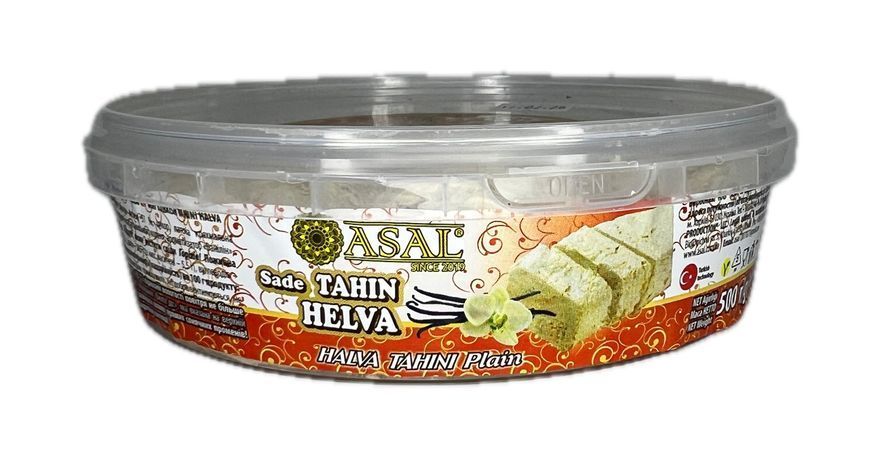 Халва кунжутна тахінна Турецька Asal 500 г 0439 фото