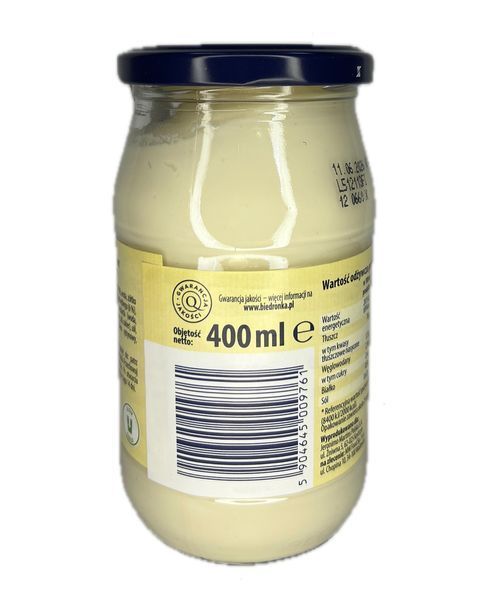 Майонез Делікатесний Madero 79% скляна банка 400 г (Польща) 0561 фото