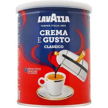 Кава мелена Lavazza Crema e Gusto 250 г 0185 фото